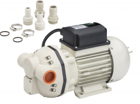 Pumpe für AdBlue® selbstansaugend 40l/min 230V BLUREA-Membranpumpe AC230V mit Schlauchtüllenset
