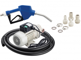 Pumpe für AdBlue® 230V, Aut. Zapfpistole, Durchflussmesser 